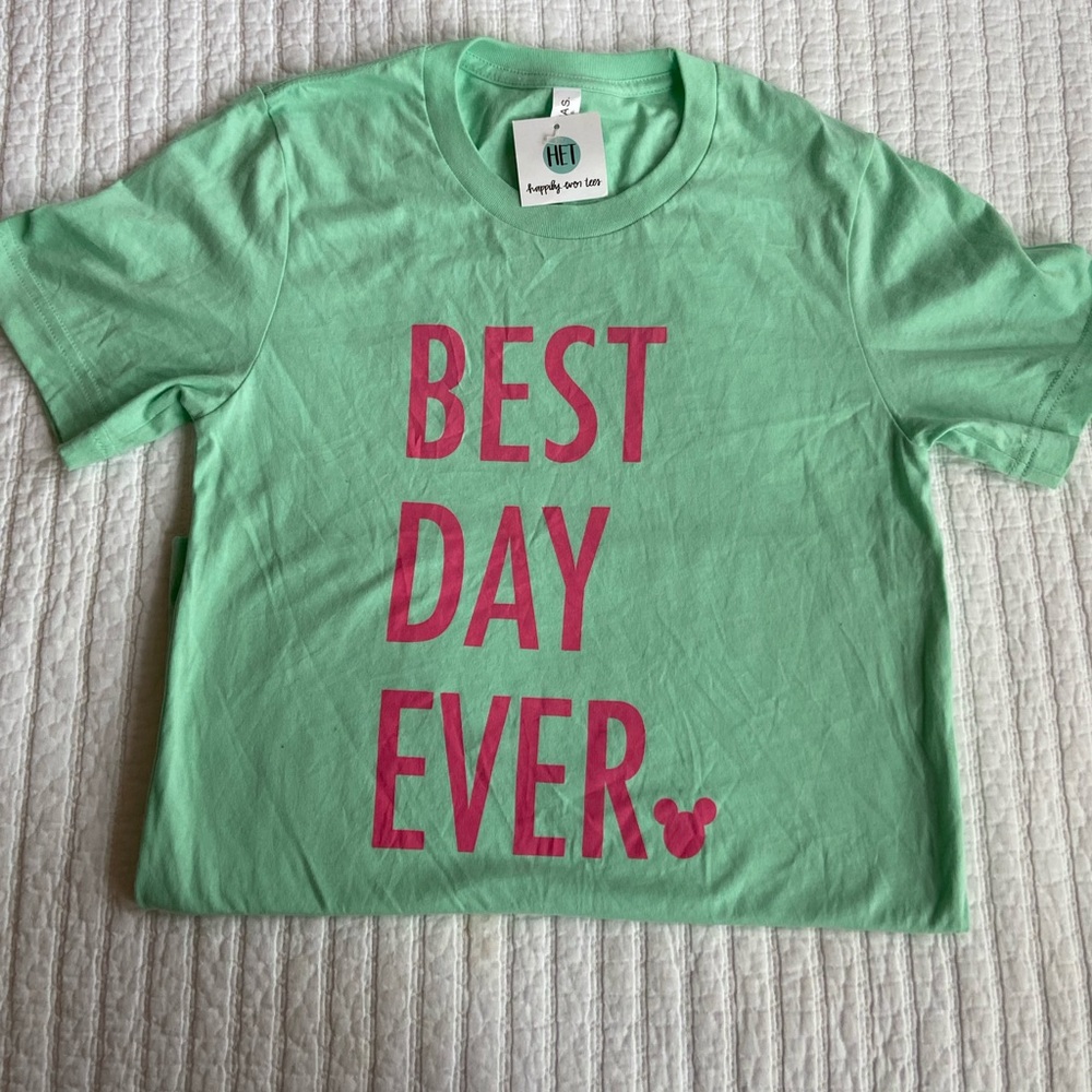 Disney Parks Inspired T-shirt “Best Day Ever”